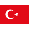 Vlag Turkije, meerdere maten