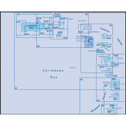 Imray A25 St Eustatius, St Christopher, Nevis, Monserrat and Saba