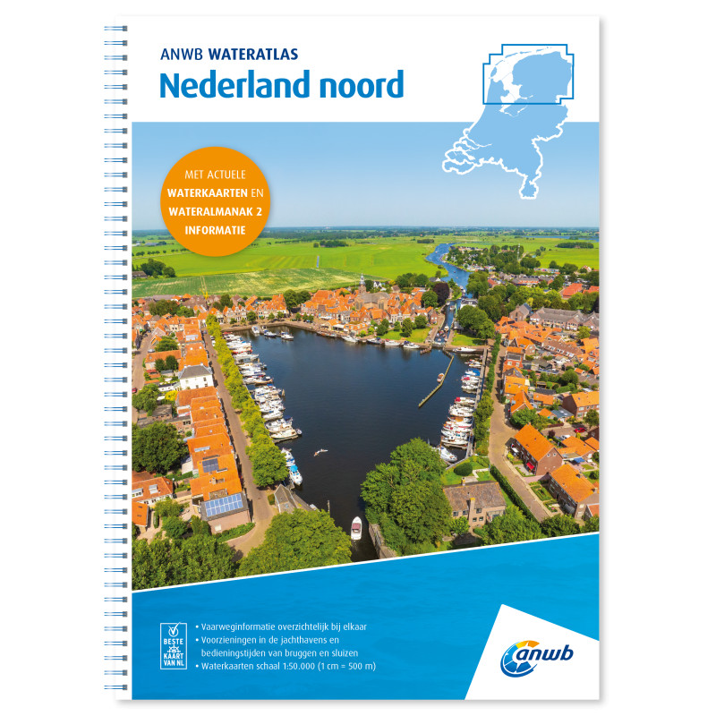 ANWB Wateratlas Nederland Noord